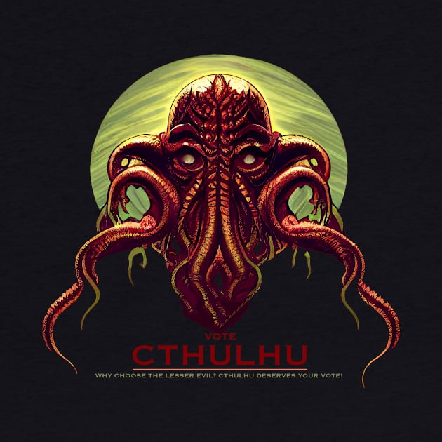 Cthulhu for President by Gelo Kavon